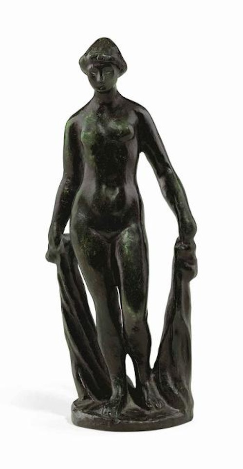 Petite baigneuse à la draperie by Aristide Maillol