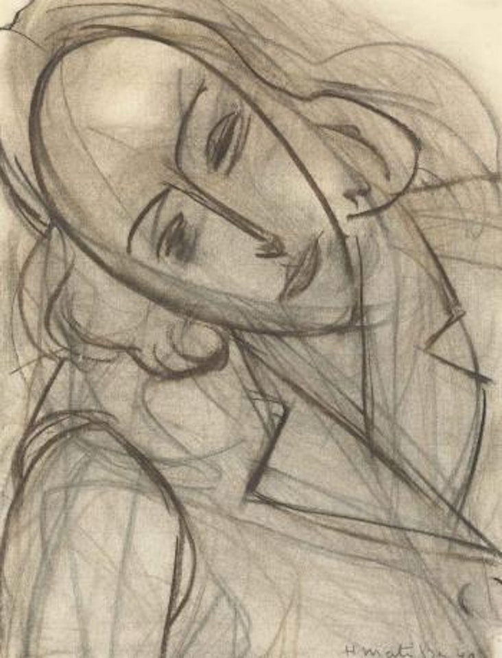 Tête de femme by Henri Matisse