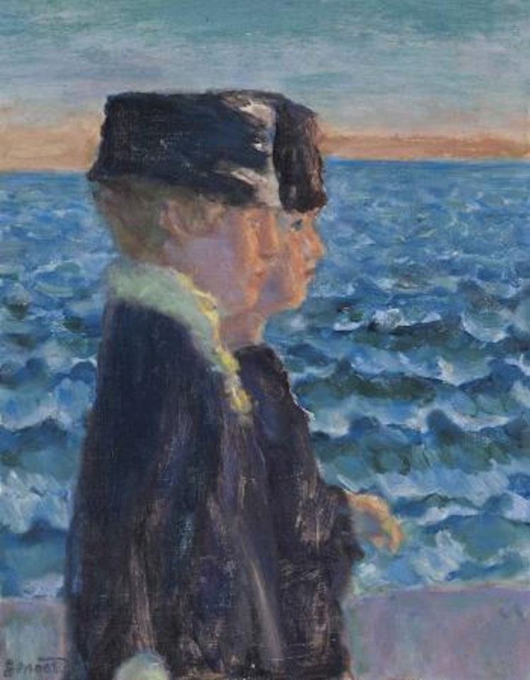 Jeunes femmes au bord de la mer by Pierre Bonnard