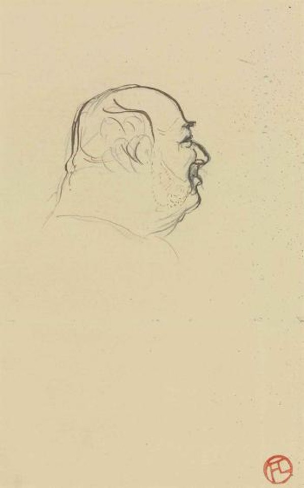 Portrait de Pierre Ducarre by Henri de Toulouse-Lautrec