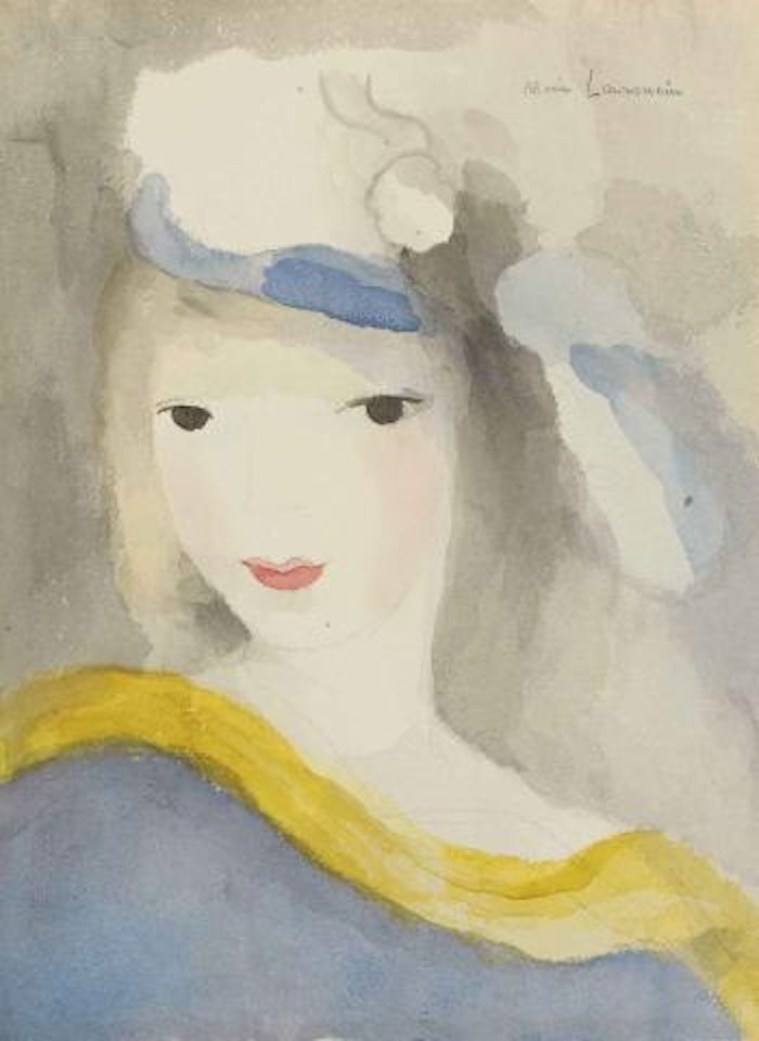 Portrait de femme by Marie Laurencin