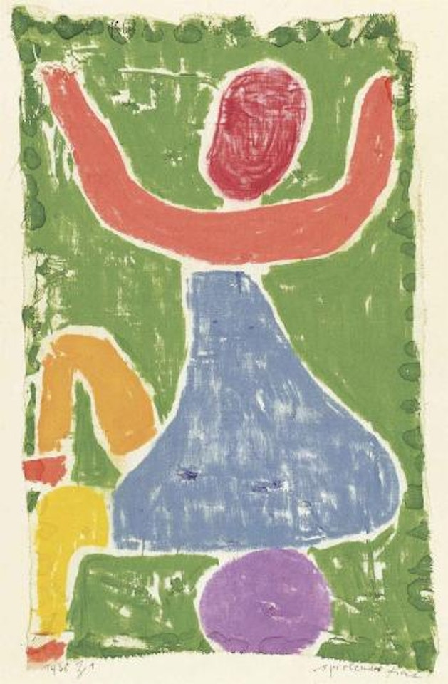 Spielendes Kind by Paul Klee
