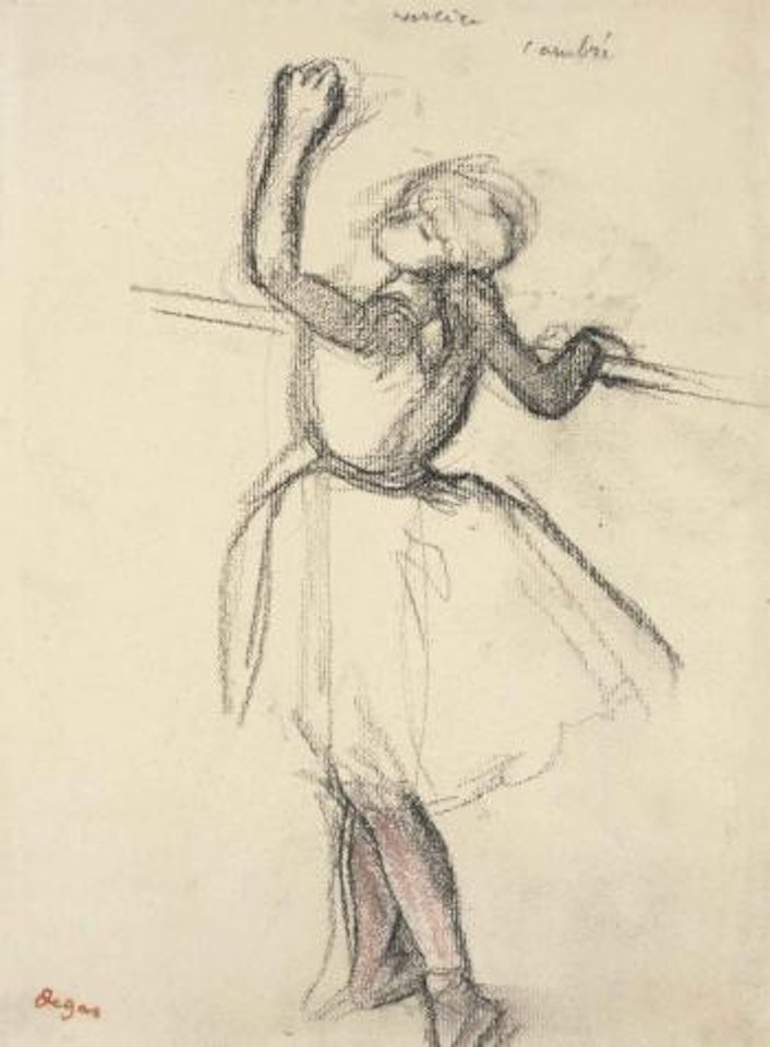 Danseuse à la barre by Edgar Degas