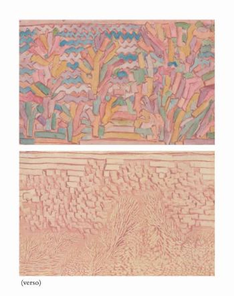 Ohne titel (recto and verso) by Paul Klee