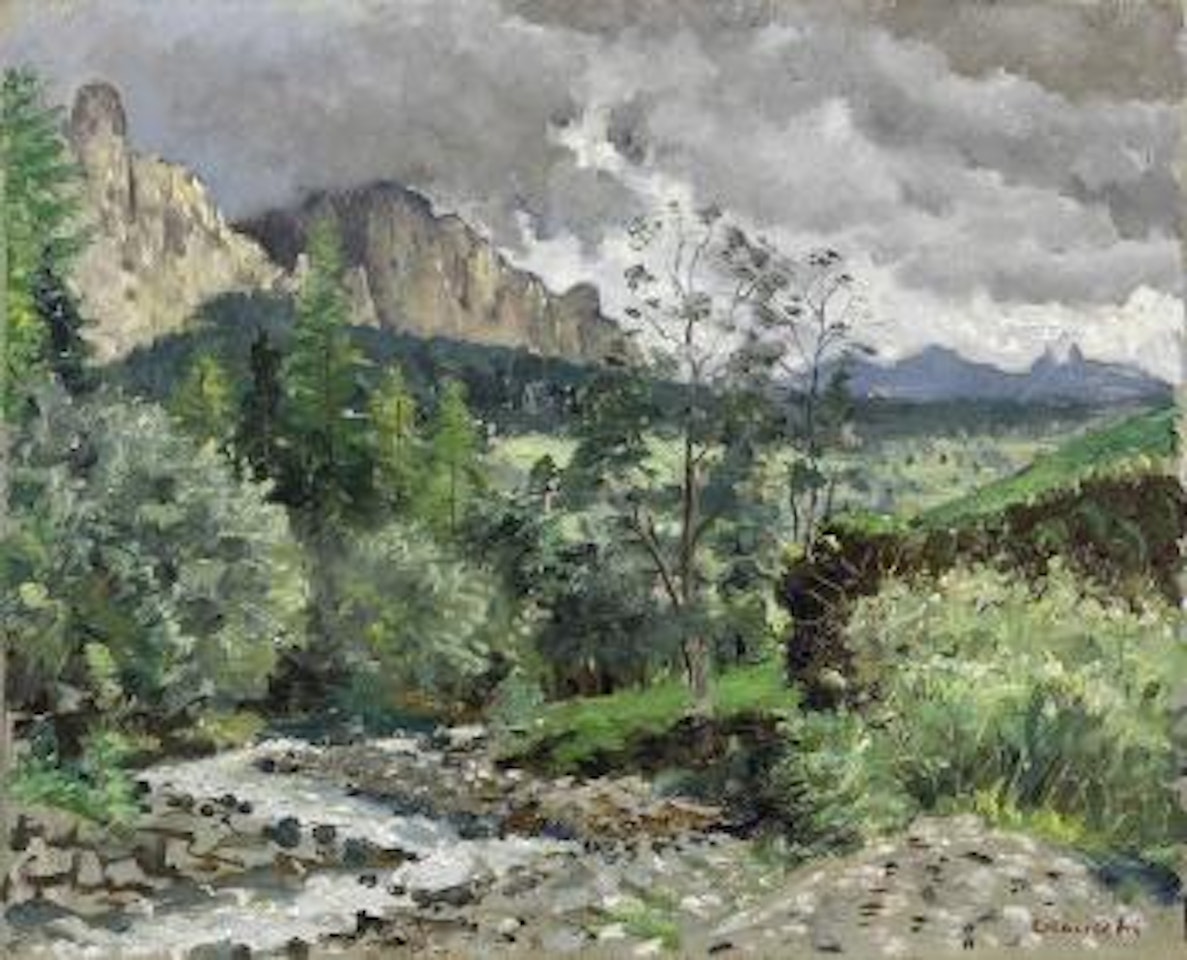 Paesaggio by Giovanni Colacicchi