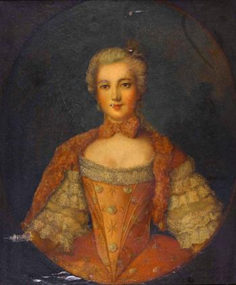 Portrait d'une jeune femme by French School