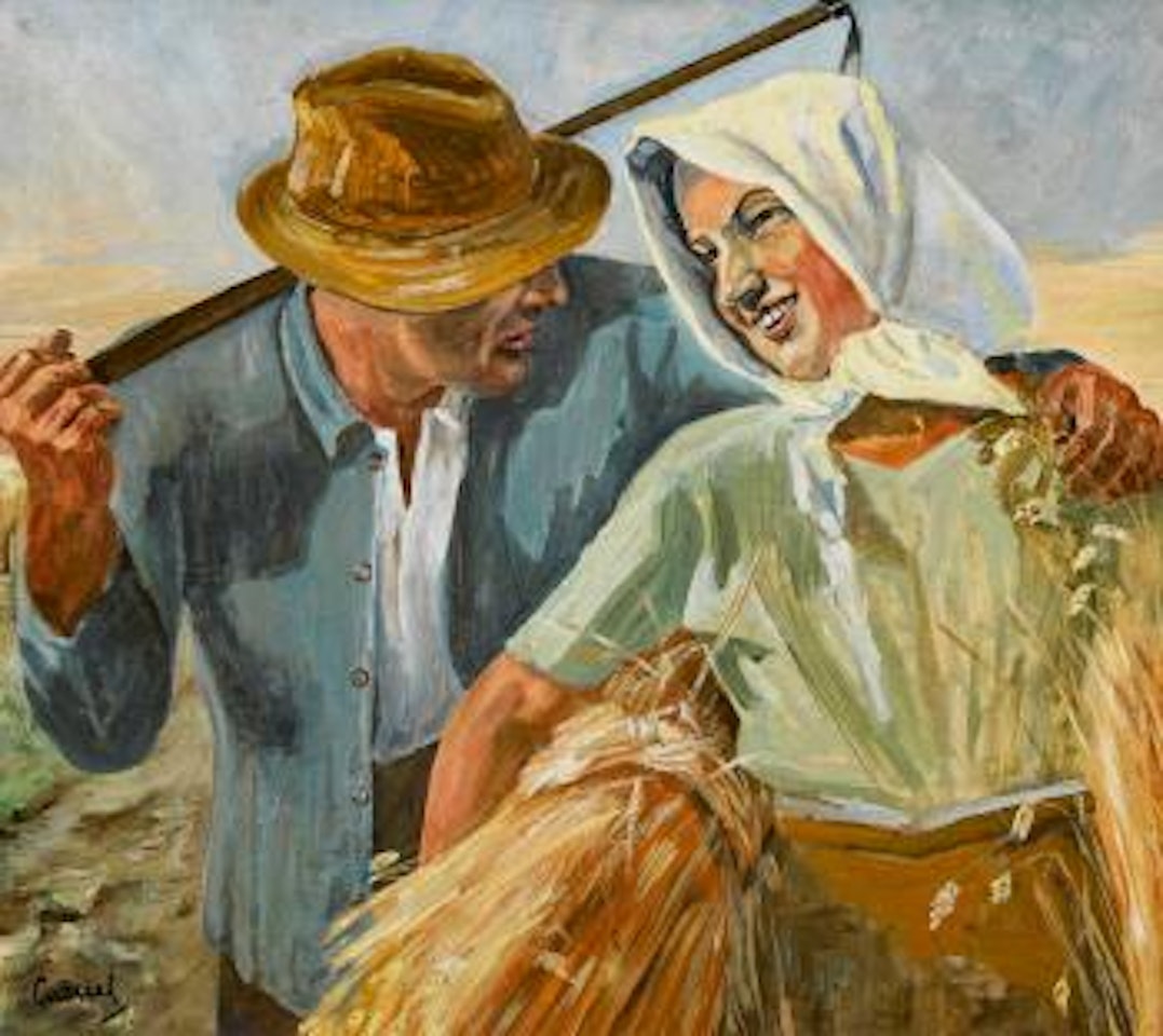 Les paysans by Edward Cucuel