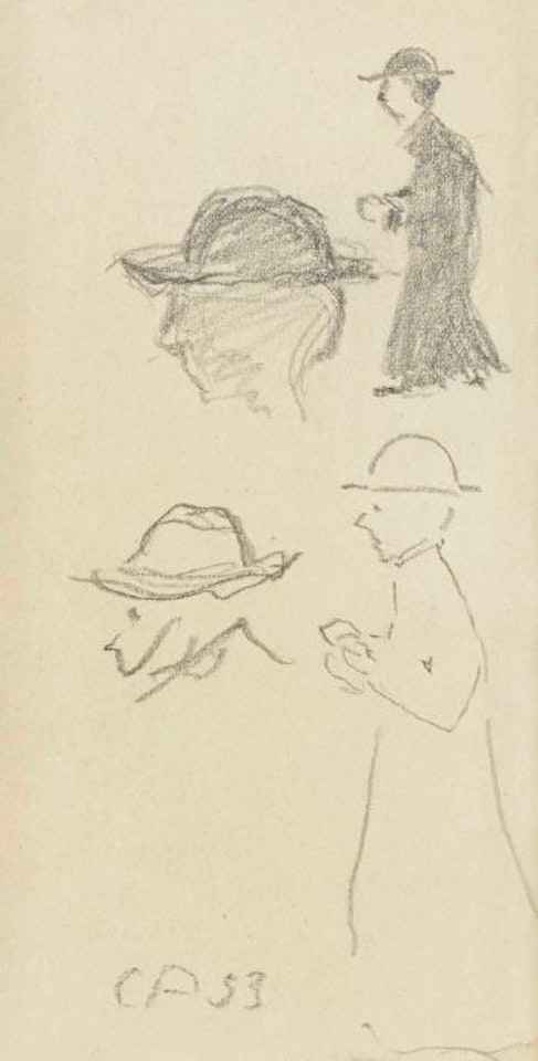 Die Geistlichkeit by Cuno Amiet