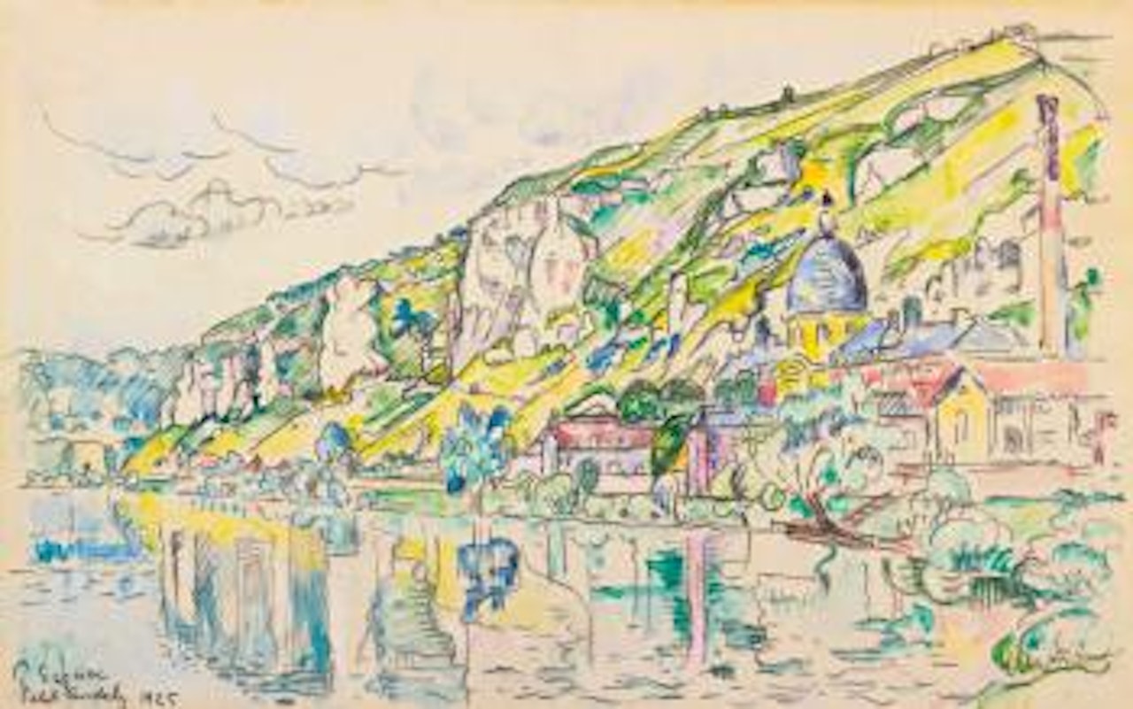Petit Andely by Paul Signac