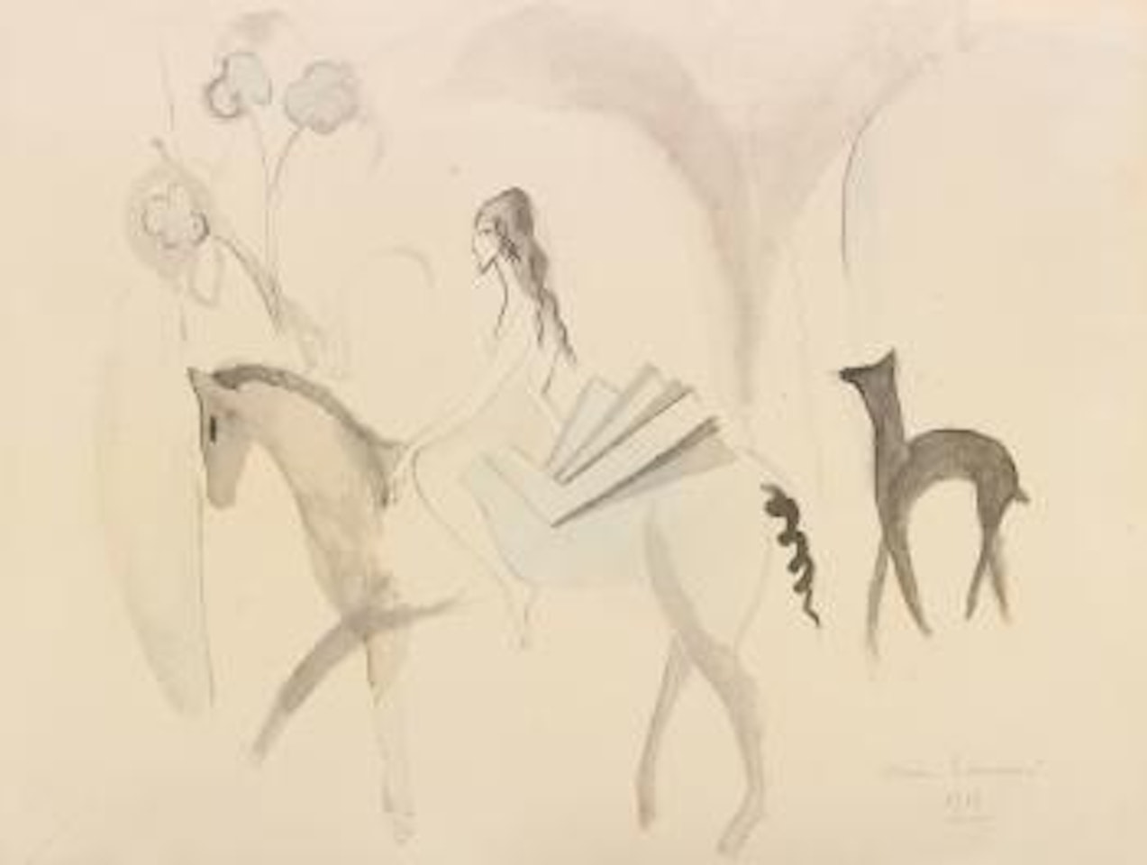 Conte De Fées by Marie Laurencin