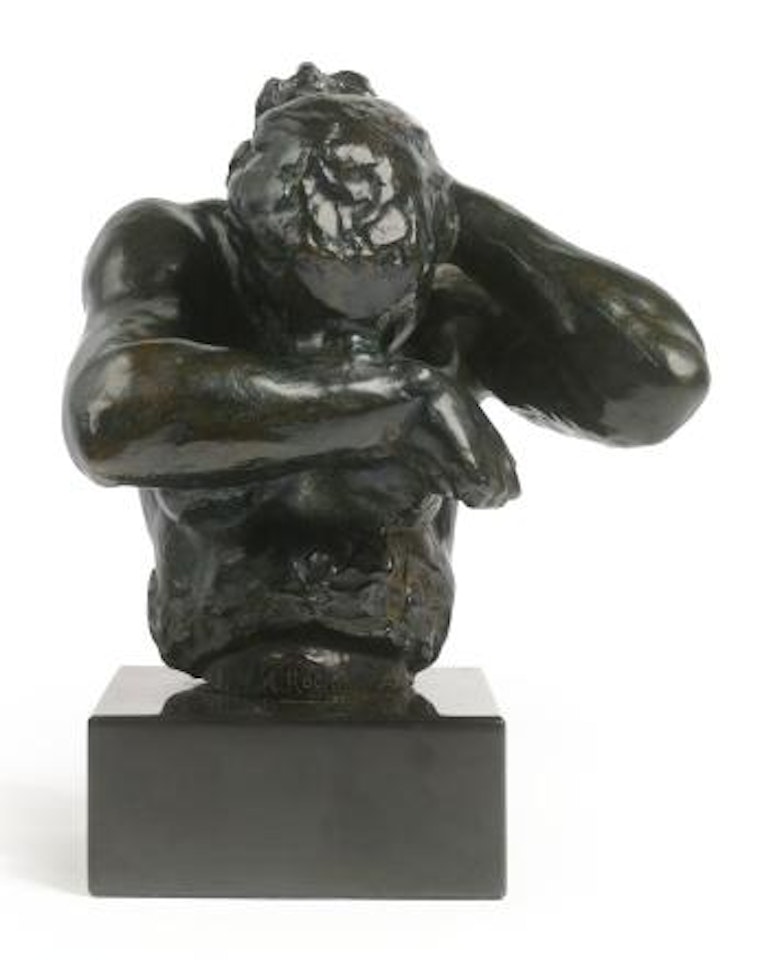 Étude De Buste Pour Eve by Auguste Rodin