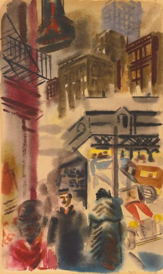 Manhattan by George Grosz