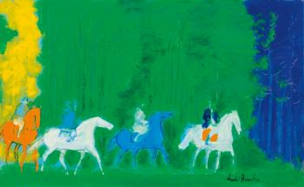 Les Cavaliers De Bois-fou by André Brasilier