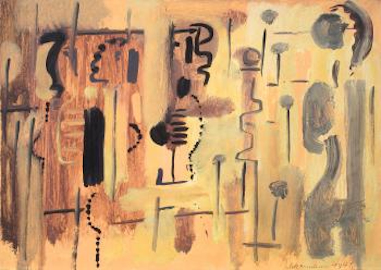 Ohne Titel by Max Ackermann