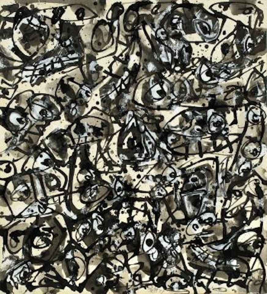 Ohne Titel (boceto) by Antonio Saura