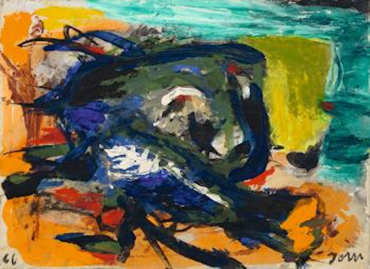 Un Aganac Con Intenzioni Pneumatiche by Asger Jorn
