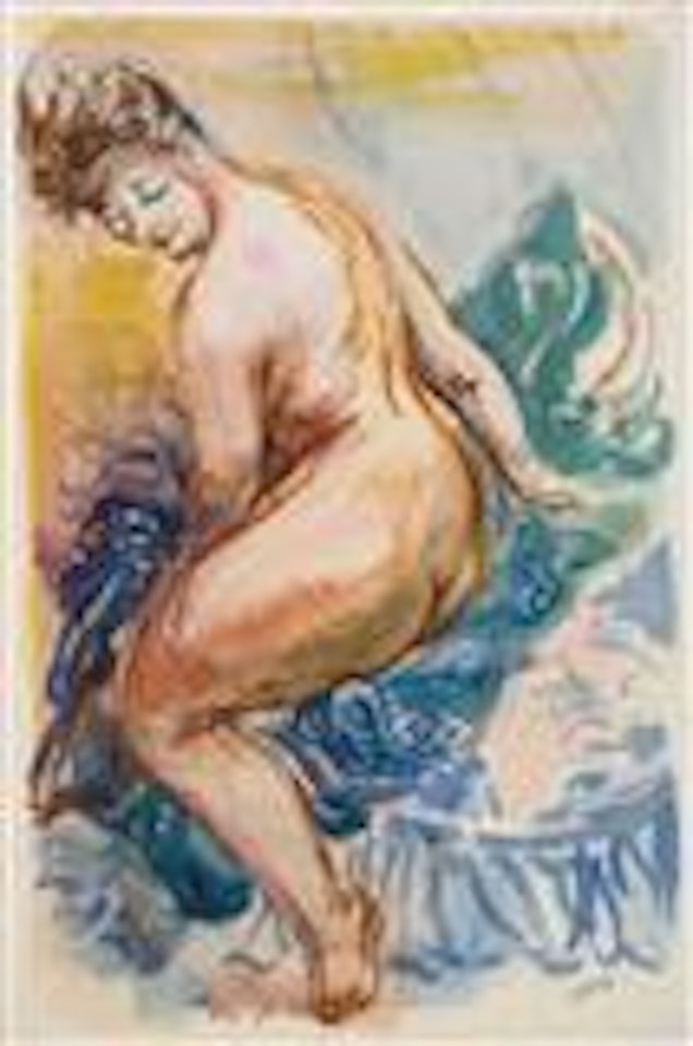 Nudo di schiena by George Grosz