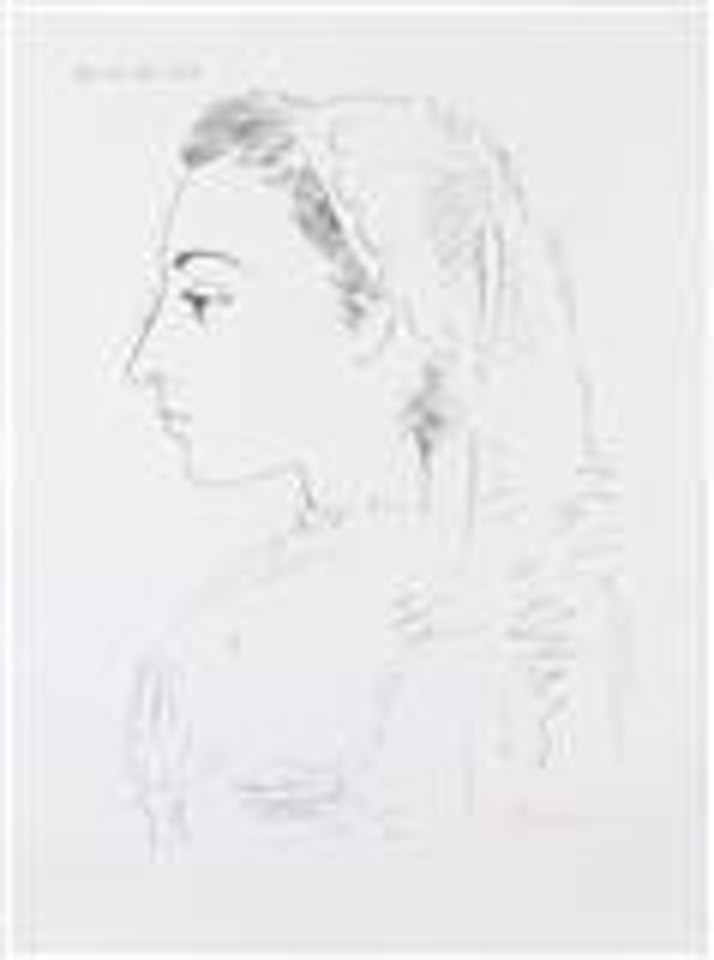 Jaqueline de Profil by Pablo Picasso