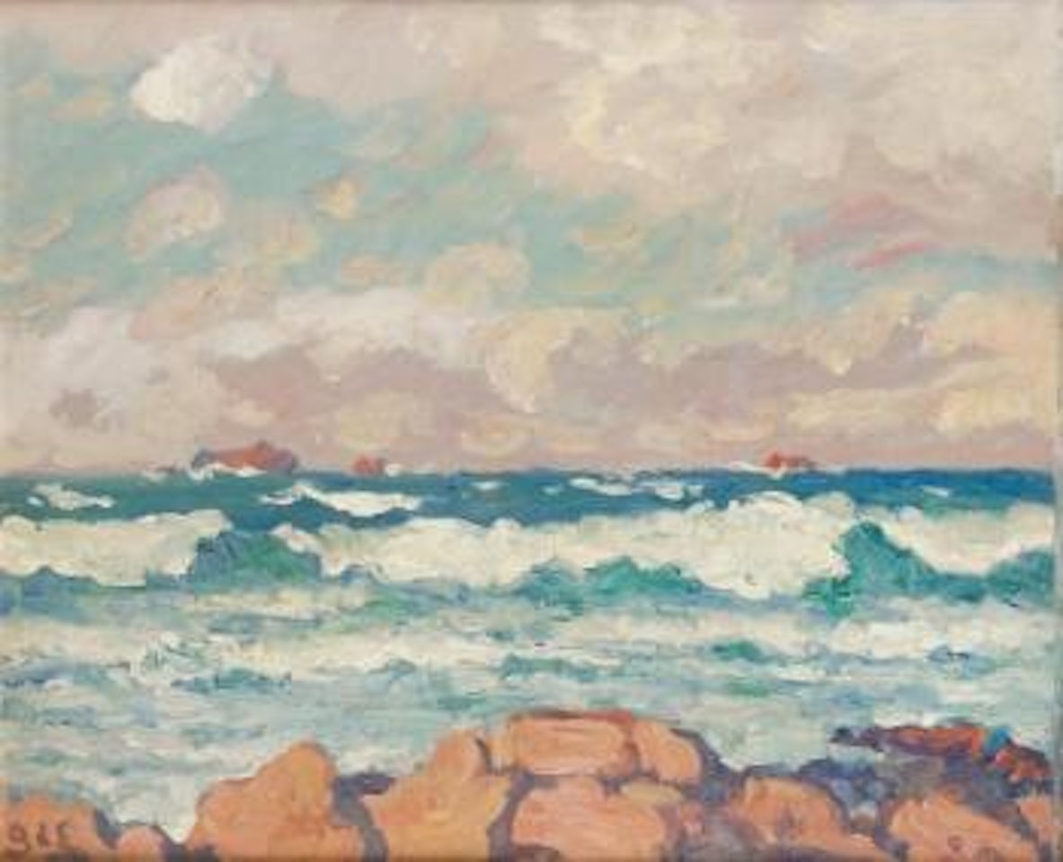 La mer après l'orage by Georges d’Espagnat