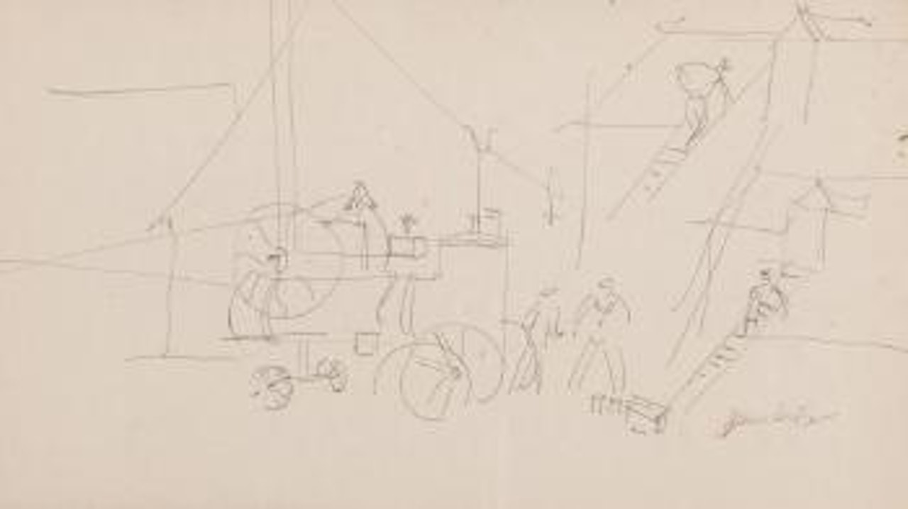 Les moissonneurs by Jean Dufy
