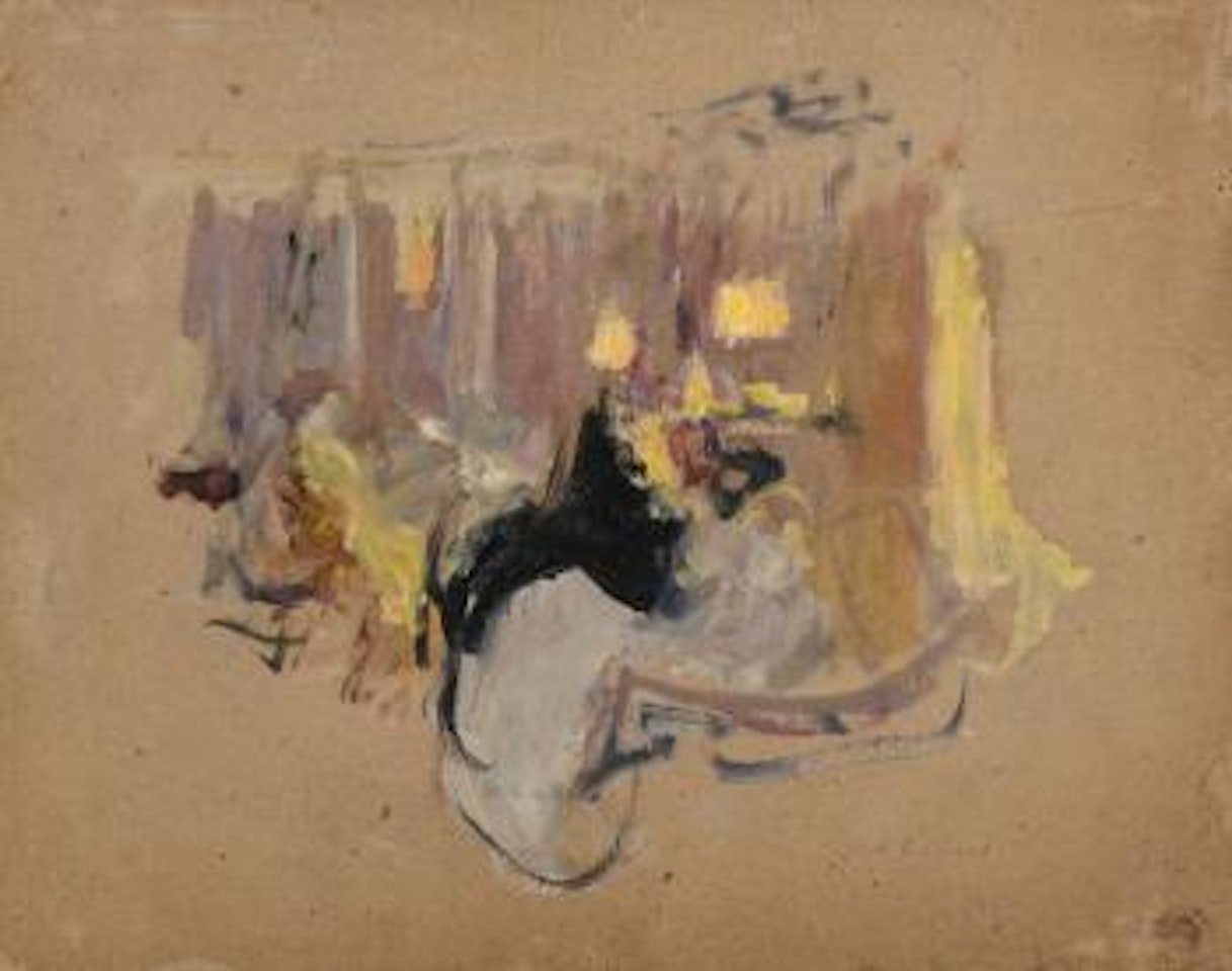 Le Grand Salon chez les Hessel, rue de Rivoli by Édouard Vuillard
