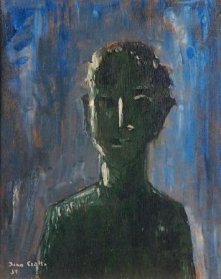 Portrait de jeune homme by Jean Crotti