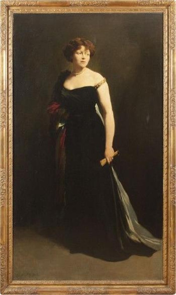 Portrait de Mrs Emile Mond by Glyn Philpot