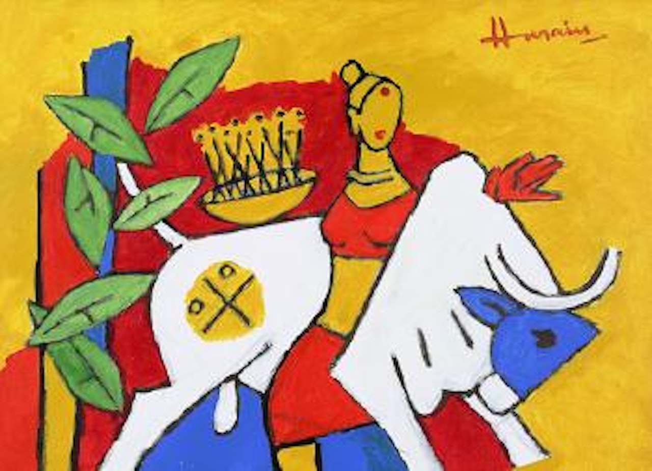 Untitled by M.F. Husain