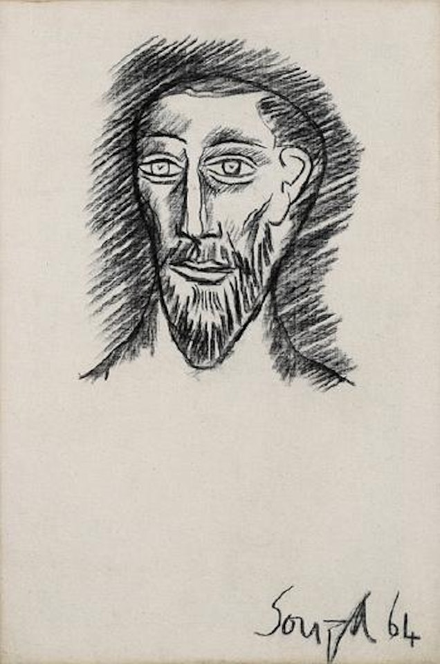 Untitled (Head) by Francis Newton Souza