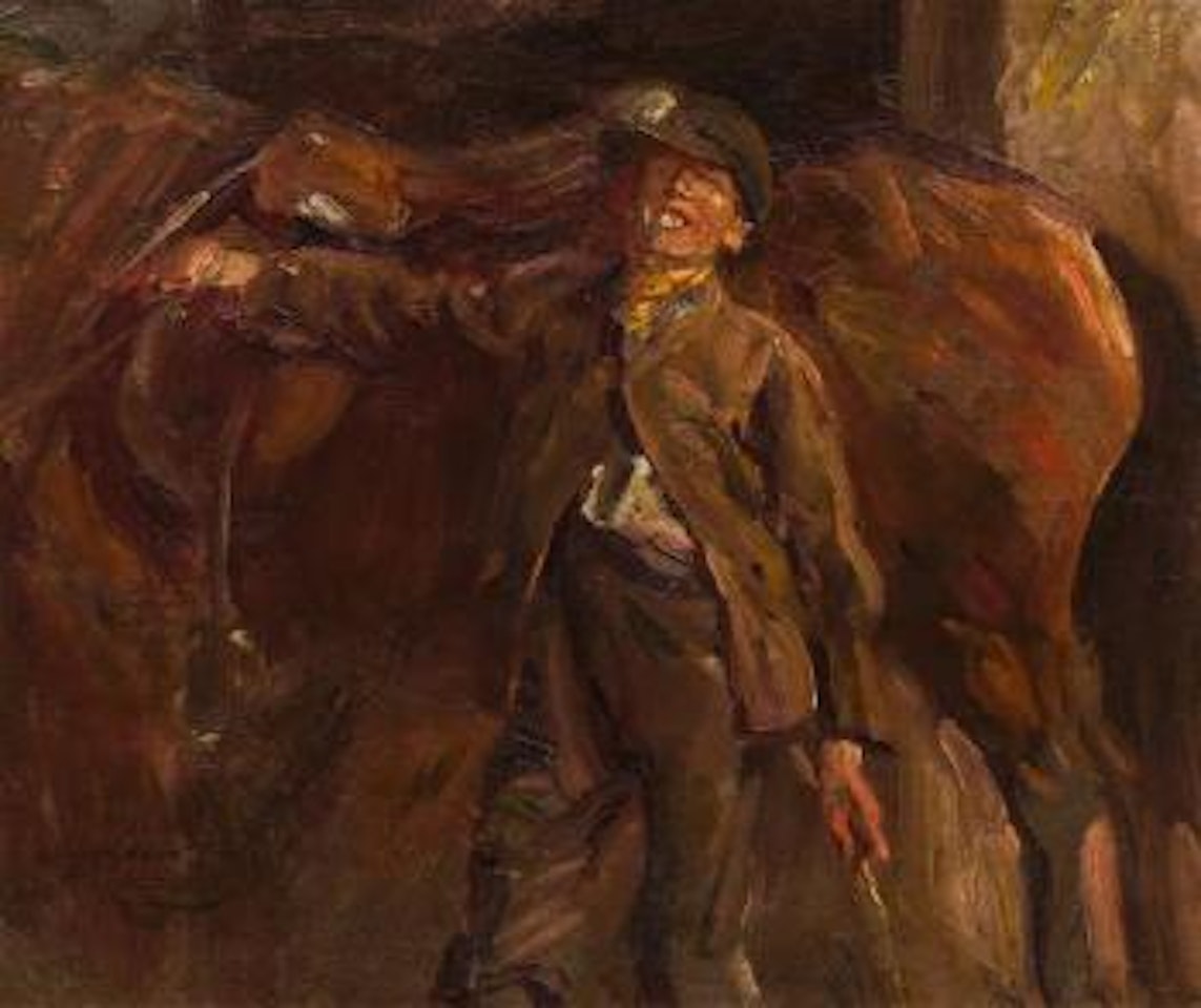 The Groom by Alfred James Munnings