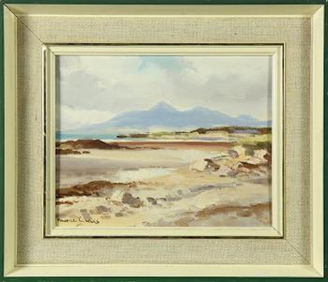 Cottages, the rosses. County Donegal by Maurice Canning Wilks