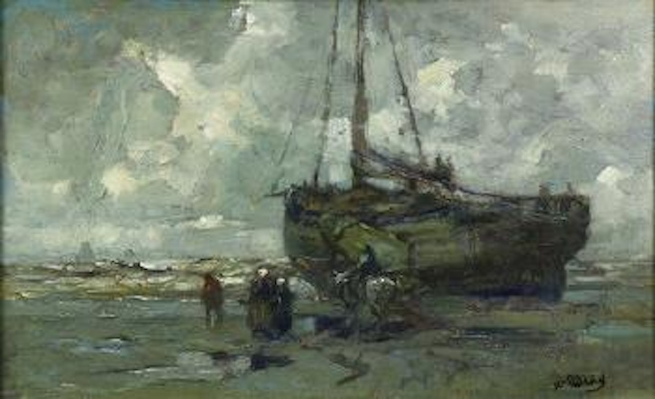 Katwyk stand life (Holland) by William Ritschel