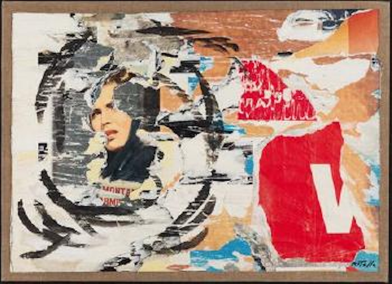 Vortici della passione by Mimmo Rotella