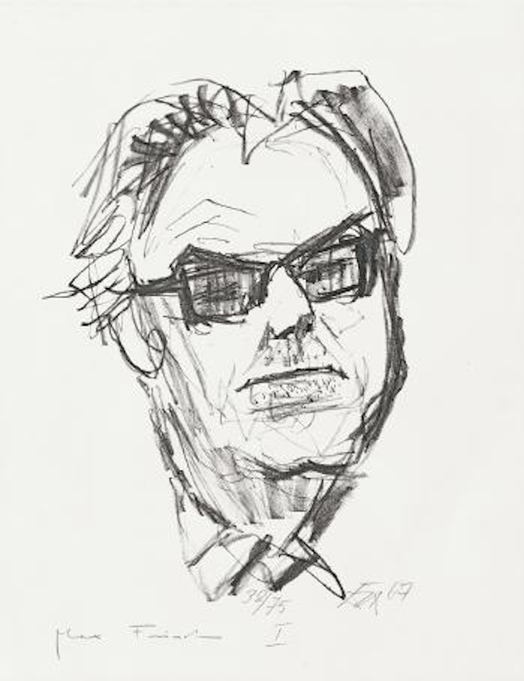 Bildnis Max Frisch I by Otto Dix