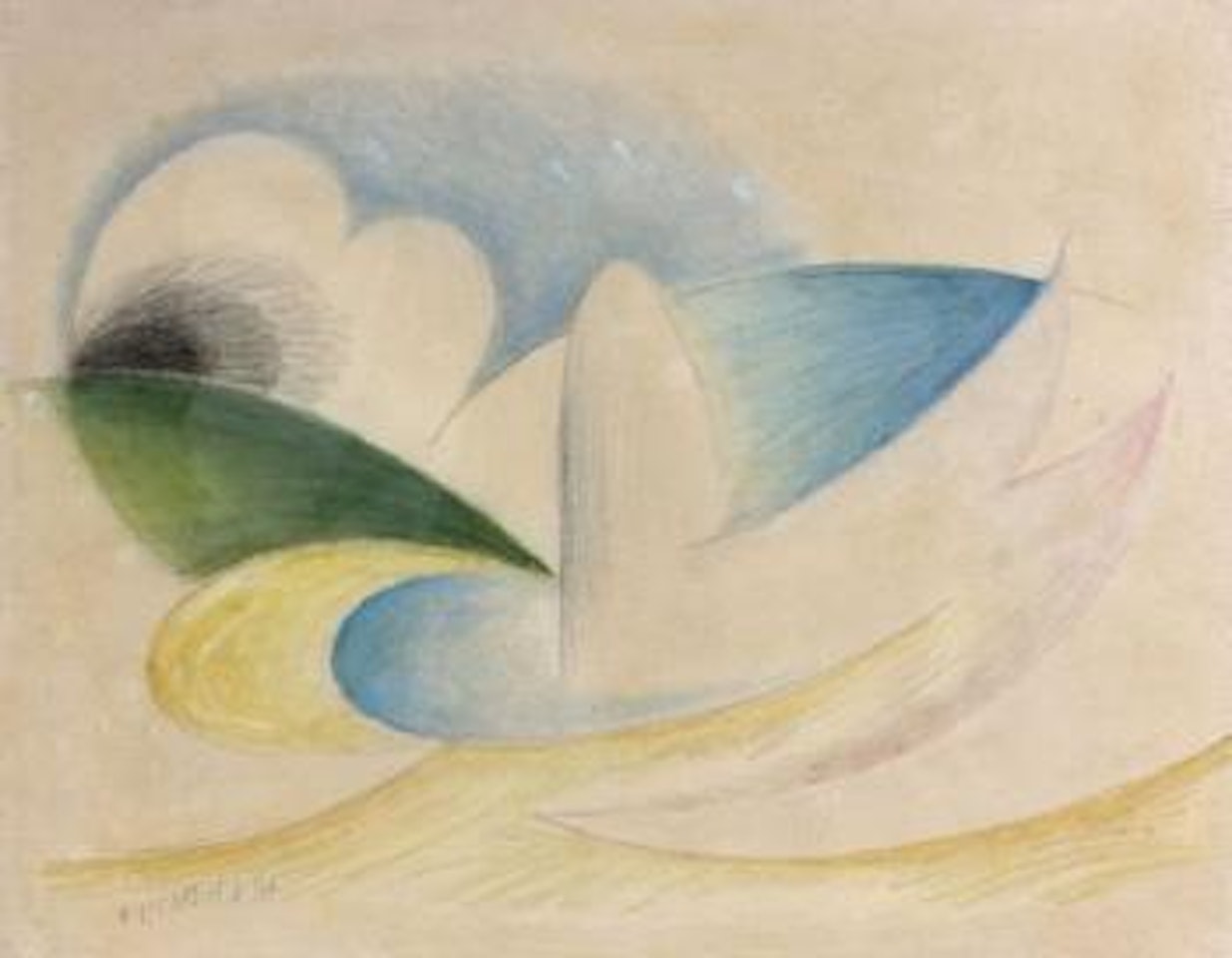 Ritmo di Fontana by Giacomo Balla