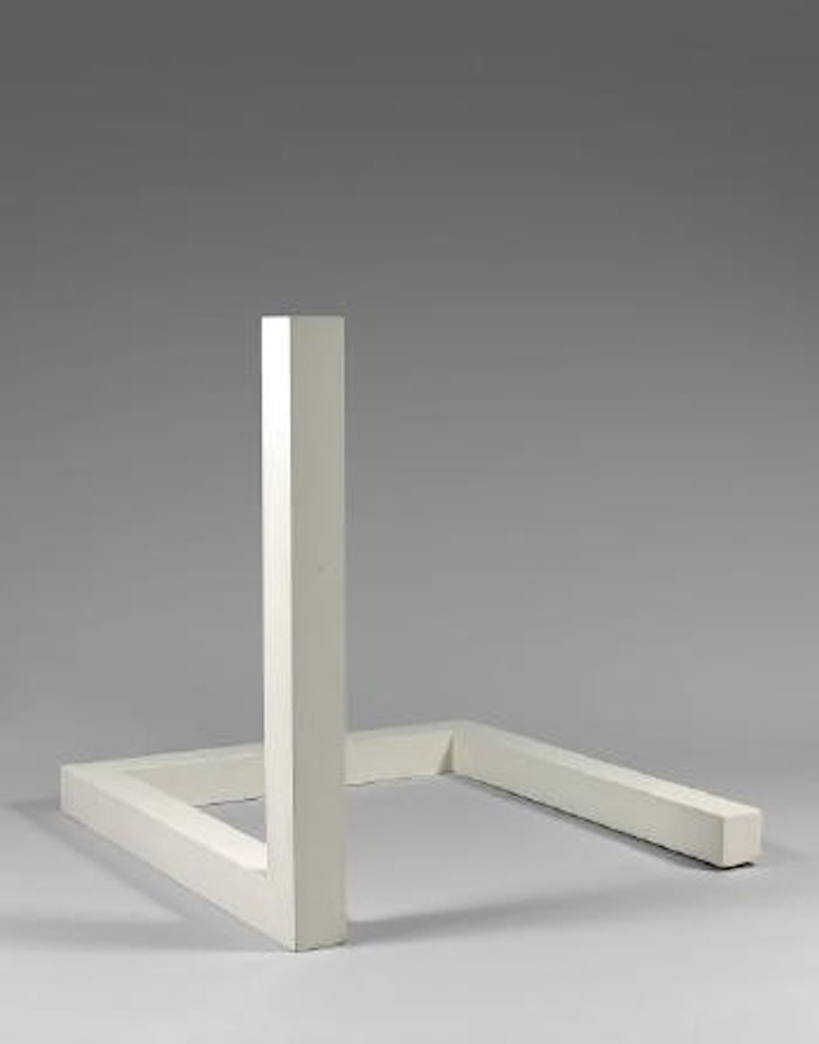 Incomplete Open Cube 4/4 by Sol LeWitt