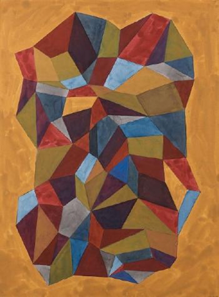 Complex form by Sol LeWitt