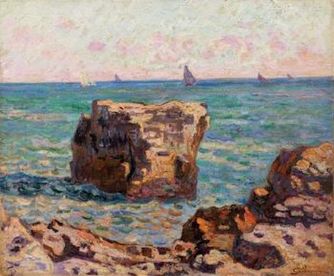 Saint-Palais, la pierriere by Armand Guillaumin