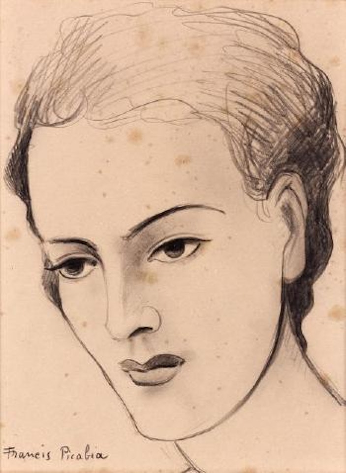 Visage de femme by Francis Picabia