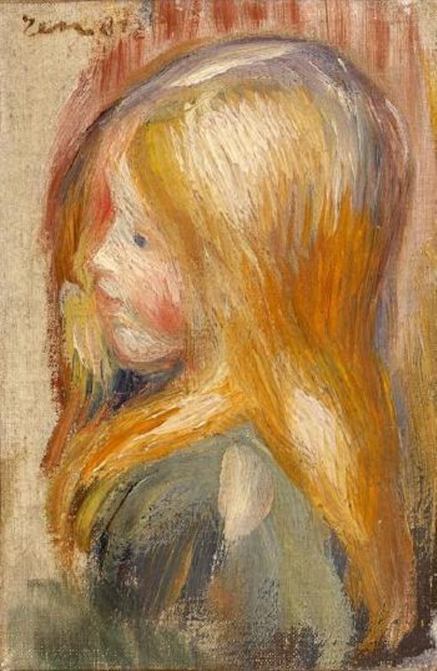 Tête d'enfant by Pierre-Auguste Renoir