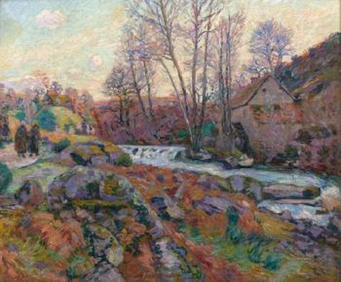 Écluse du Moulin Bouchardon, Crozant by Armand Guillaumin