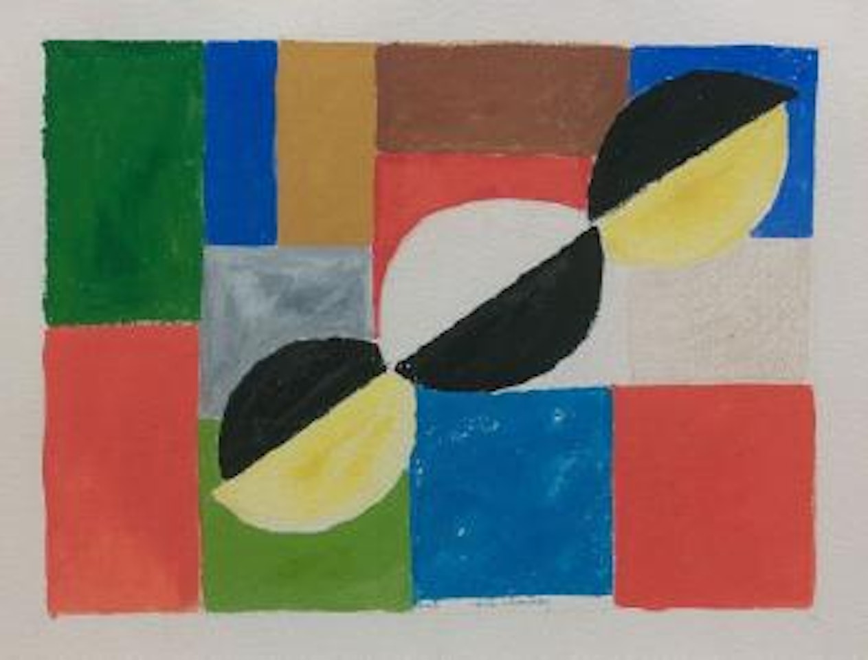 Rythme-Couleur no. 1607 by Sonia Delaunay