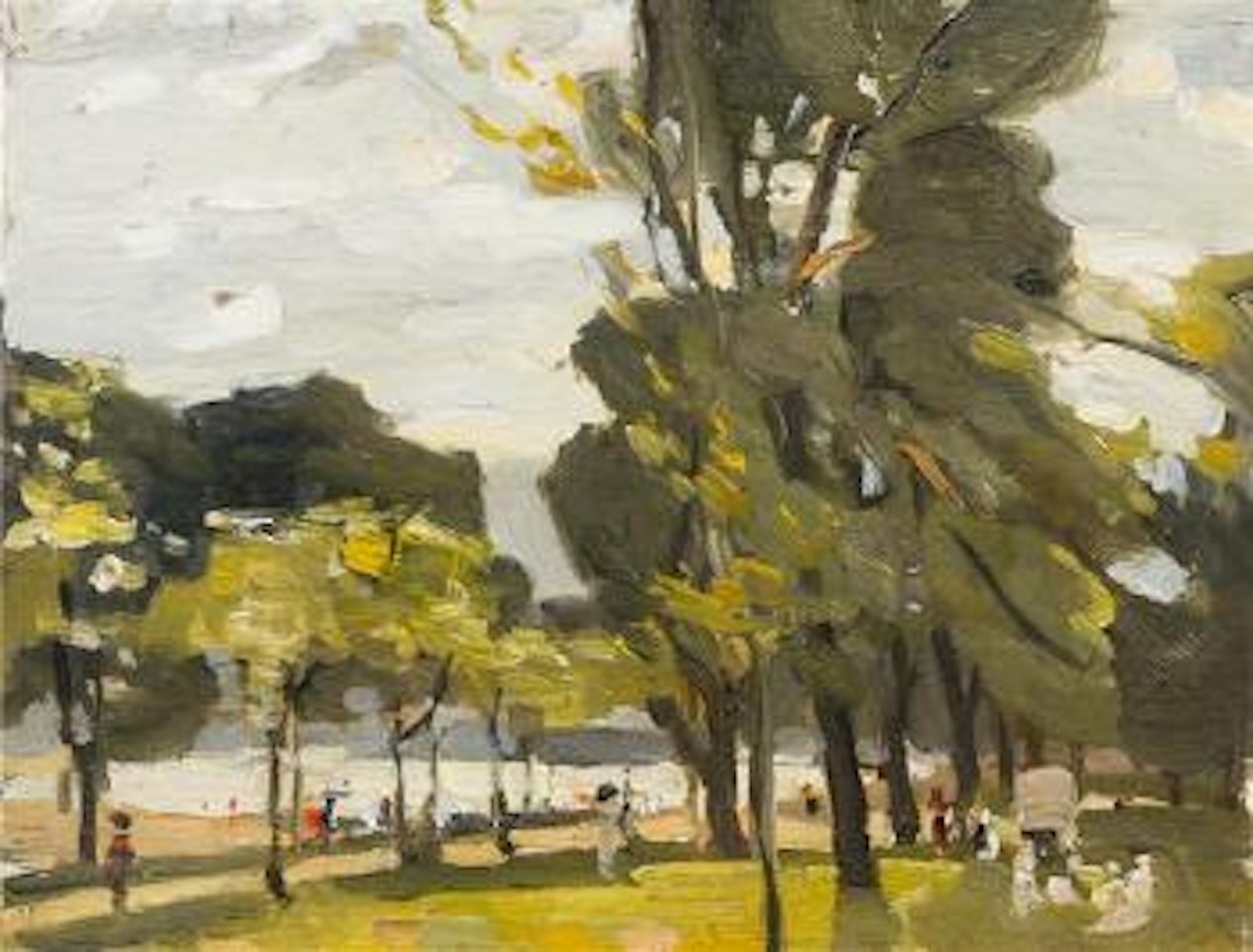 Park Study by Armand Guillaumin