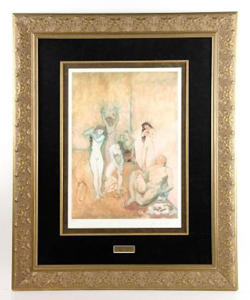 The bathers by Pablo Picasso