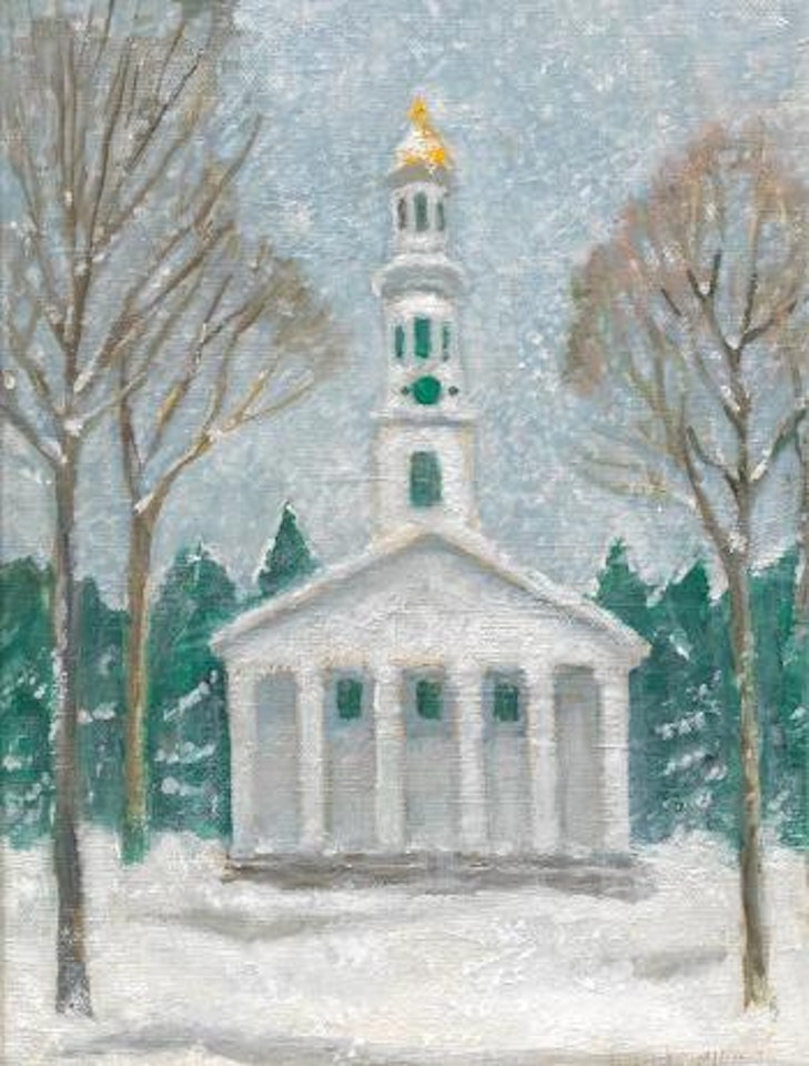 First Congregational Church of Madison, Connecticut by Guy Carleton Wiggins
