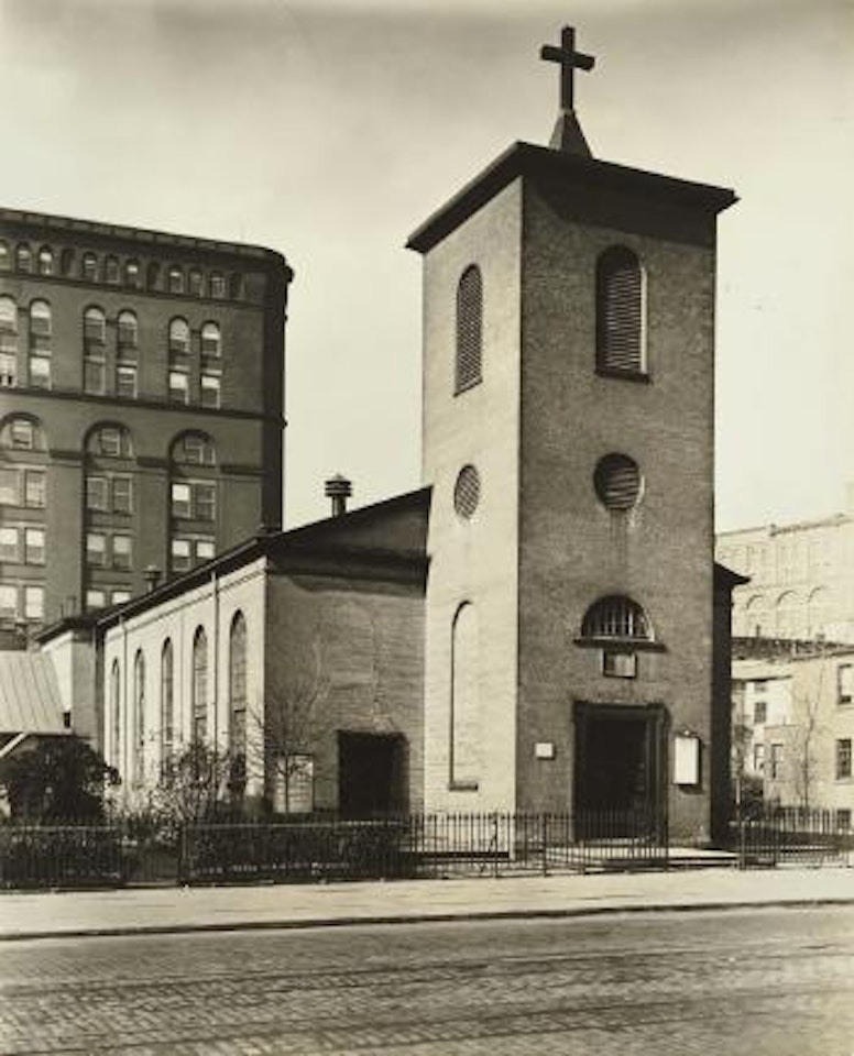 Saint Luke's Church, Hudson Street, New York by Berenice Abbott