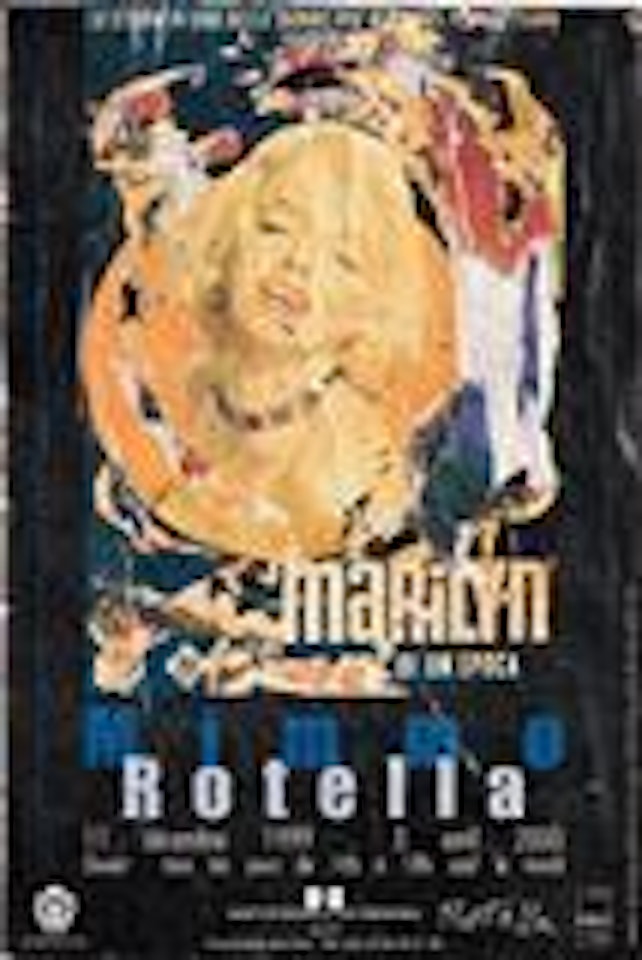 Il sorriso di Marilyn by Mimmo Rotella
