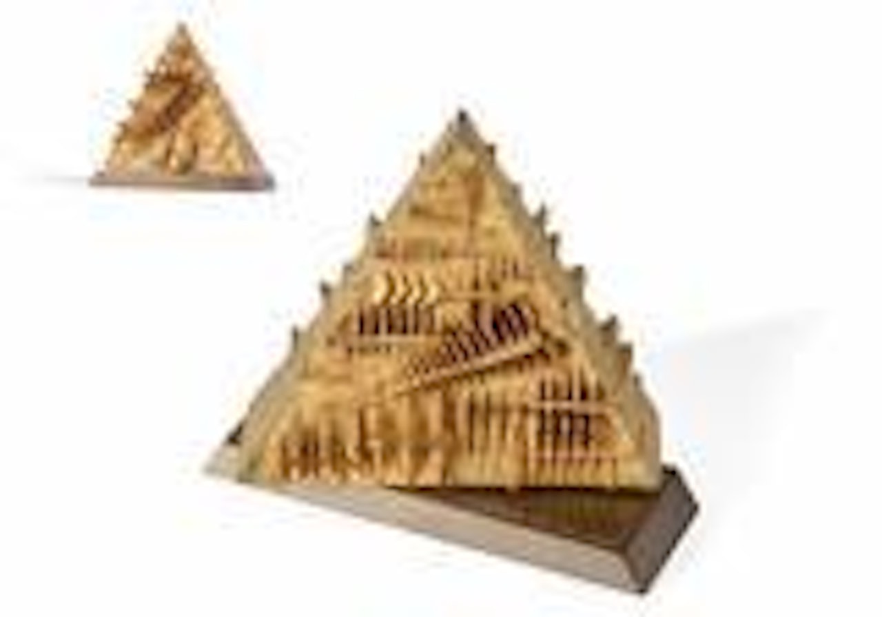 Piramide by Arnaldo Pomodoro