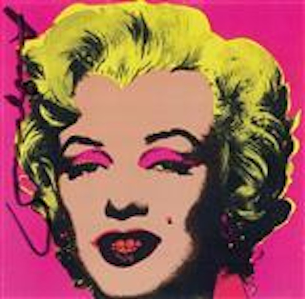 Marilyn Monroe (announcement/invitation) by Andy Warhol