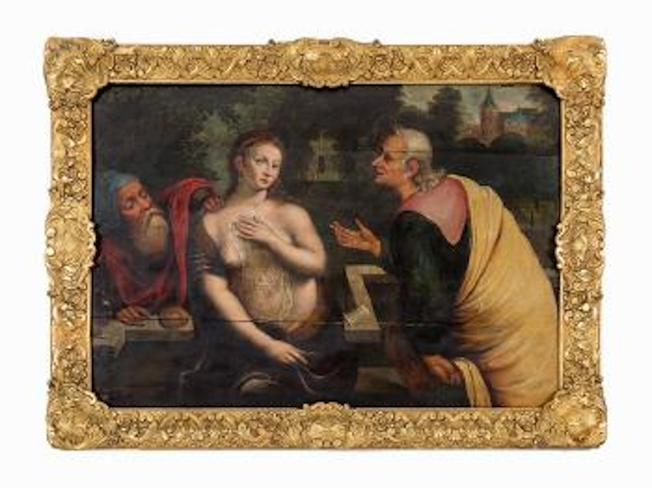 Susanna and the Elders by French School
